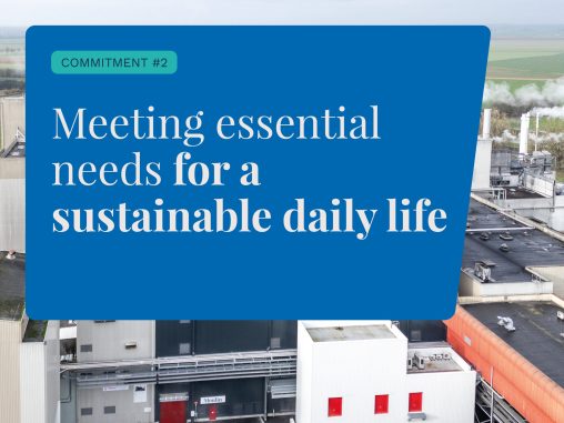Meeting essential needs for a sustainable daily life
