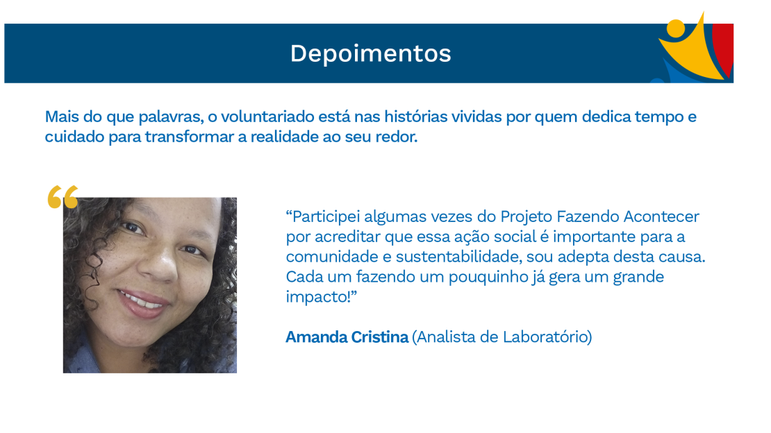 Amanda depoimento